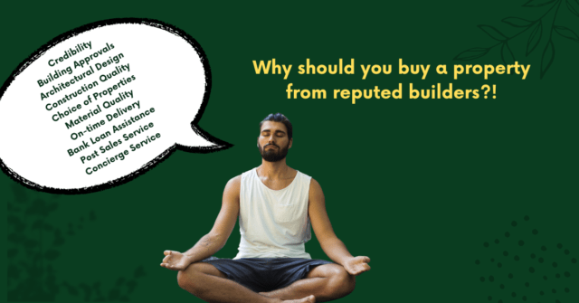 Why should you buy your new home from the reputed builders in Chennai